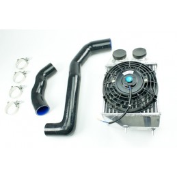 Silicone slangen boost + warmtewisselaar groep en Een ventilator voor RENAULT 5 GT TURBO 