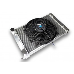 Radiatore in Alluminio VOLKSWAGEN GOLF GTI 16S MK2 e ventilatore, tv