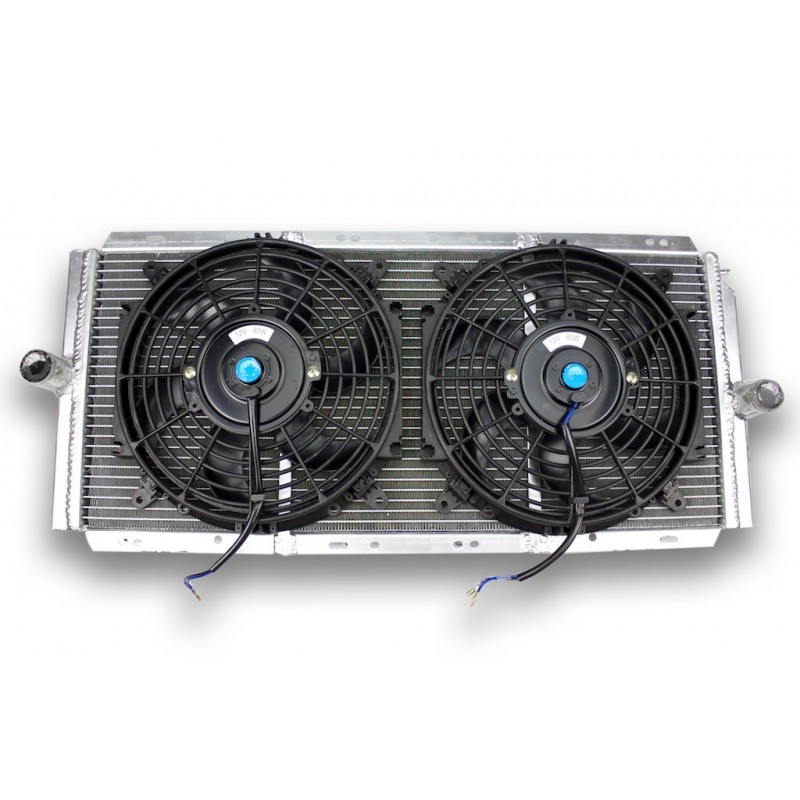 Radiator en Aluminium ventilator plaat voor ALPINE A610 V6 TURBO EUROPACUP