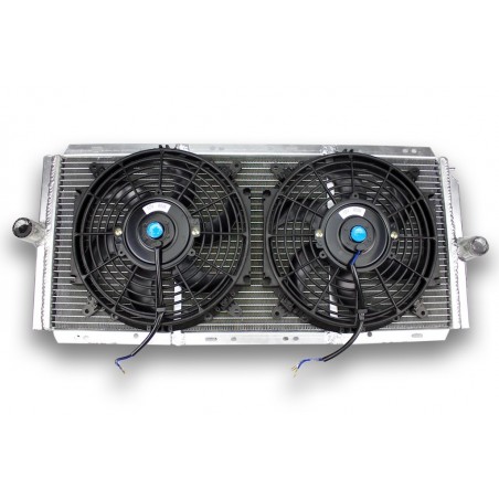 Radiator en Aluminium ventilator plaat voor ALPINE A610 V6 TURBO EUROPACUP