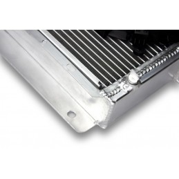 Radiator Aluminum rear and fan plate for ALPINE A110 and R8 GORDINI