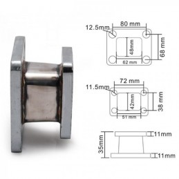 Adapter T25 turbo T4