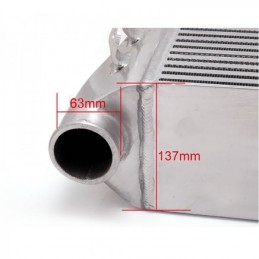 Intercambiador de calor de aluminio de alto volumen de lado para VW Golf 4 GTI