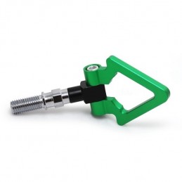 Hook towing screw (arrow)